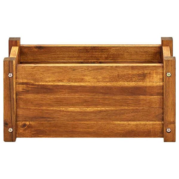 vidaXL Garden Raised Bed Acacia Wood 50x25x25 cm