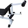 vidaXL Weight Bench with Weight Rack, Barbell and Dumbbell Set 90 kg