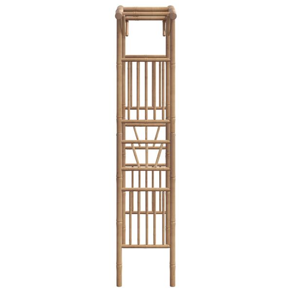 vidaXL Rose Arch Bamboo 118x40x187 cm