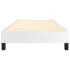 vidaXL Bed Frame without Mattress White Twin XL Faux Leather (US Only)