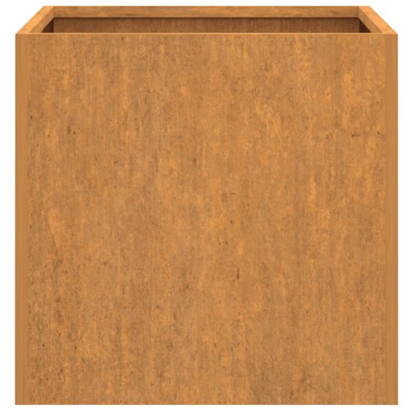 vidaXL Planters 2 pcs 32x30x29 cm Corten Steel