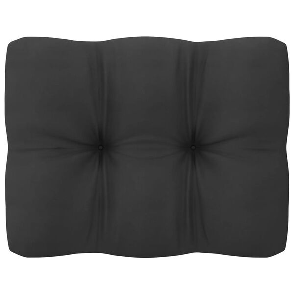 vidaXL Garden Corner Sofas 2 pcs with Cushions Solid Pinewood