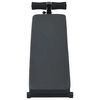 vidaXL Sit Up Bench Black 124 x 33.5 x 55 cm Powder-coated steel