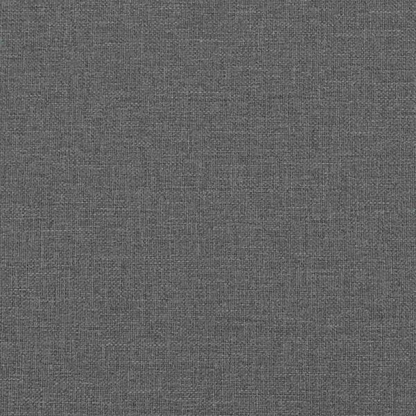 vidaXL Bench with Cushions Dark Grey 113x64.5x75.5 cm Fabric