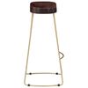 vidaXL Gavin Bar Stools 2 pcs Solid Mango Wood