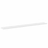 vidaXL Wall Shelves 4 pcs White 115x9x3 cm