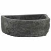 vidaXL Wall-mounted Basin Grey 45 x 35 x 15 cm River Stone