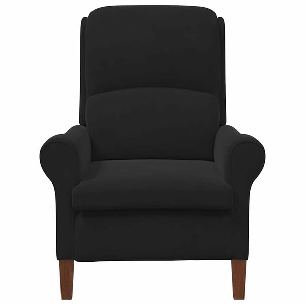 vidaXL Armchair Black 76 x 94 x 102 cm Velvet