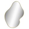vidaXL Wall Mirror Gold 60x50 cm
