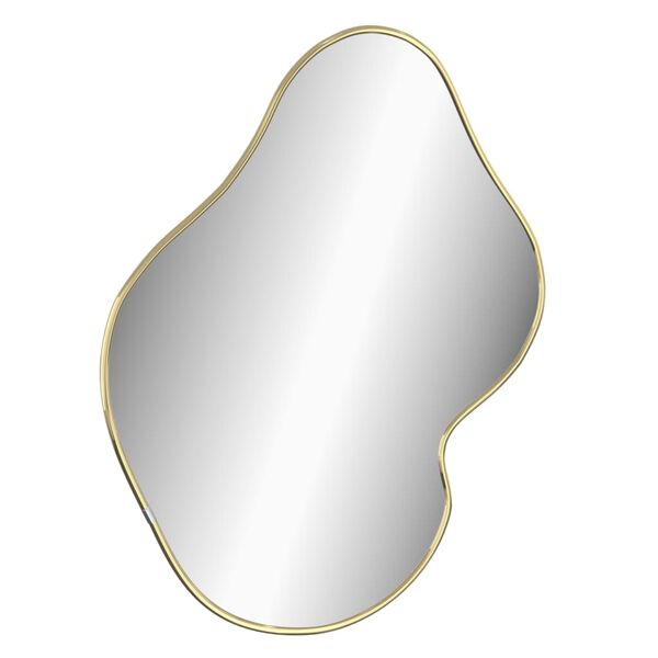vidaXL Wall Mirror Gold 60x50 cm