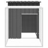 vidaXL Rabbit Cage Anthracite 200x91x100 cm Galvanised Steel