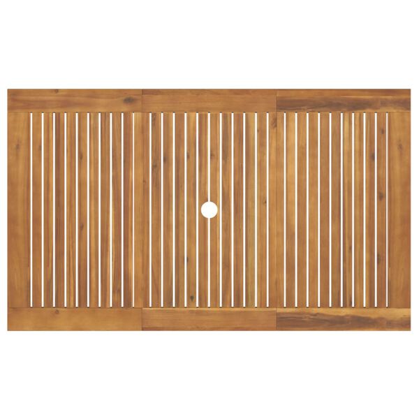 vidaXL 5 Piece Garden Dining Set Solid Wood Acacia