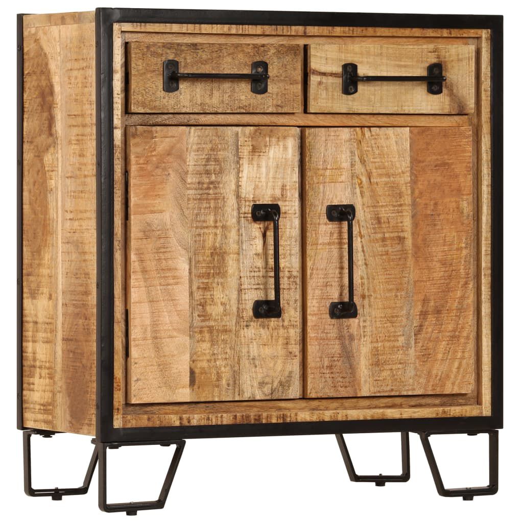 vidaXL Sideboard 65x30x70 cm Solid Mango Wood