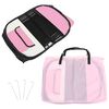 vidaXL Foldable Dog Playpen with Carrying Bag Pink 125x125x61 cm