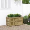 vidaXL Garden Planter 90x50x50 cm Impregnated Wood Pine