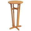 vidaXL Garden Bar Table Ø60x105 cm Solid Wood Acacia