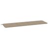 vidaXL Garden Bench Cushion Taupe 180x50x4 cm Oxford Fabric