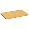vidaXL Breakfast Plates 6 pcs 22x14x0.8 cm Bamboo