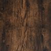 vidaXL Bookcase 5-Tier Smoked Oak 60x30x154 cm Engineered Wood