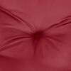 vidaXL Garden Bench Cushion Wine Red 100x(50+50)x7cm Oxford Fabric