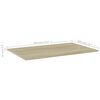 vidaXL Bookshelf Boards 8 pcs Sonoma Oak 80x50x1.5 cm Engineered Wood
