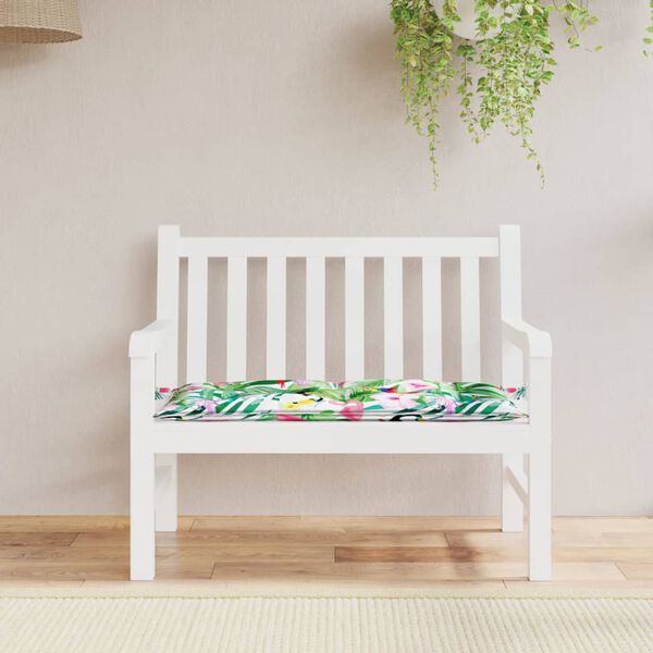 vidaXL Garden Bench Cushion Multicolour 100x50x7 cm Oxford Fabric