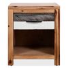 vidaXL Bedside Table Solid Acacia Wood 40x30x48 cm