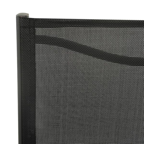 vidaXL 7 Piece Outdoor Dining Set Steel