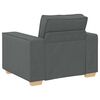 vidaXL Sofa Chair Dark Grey 100x78x84 cm Fabric