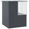 vidaXL Bird Cage Anthracite 154 x 154 x 200 cm Galvanised steel