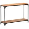 vidaXL Console Table 110x30x75 cm Solid Acacia Wood