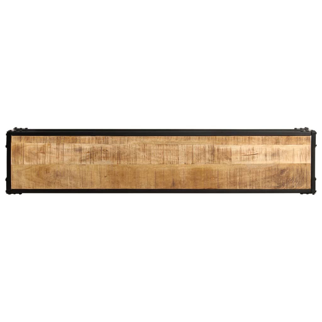 vidaXL TV Cabinet 150x30x40 cm Solid Mango Wood