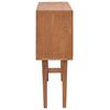 vidaXL Console Table 110x30x79 cm Solid Teak Wood