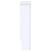 vidaXL MDF Radiator Cover White 205 cm