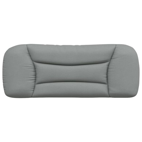 vidaXL Headboard Cushion "Hvar" Light Grey 100 cm Fabric