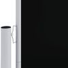 vidaXL Retractable Side Awning Black 180x1000 cm