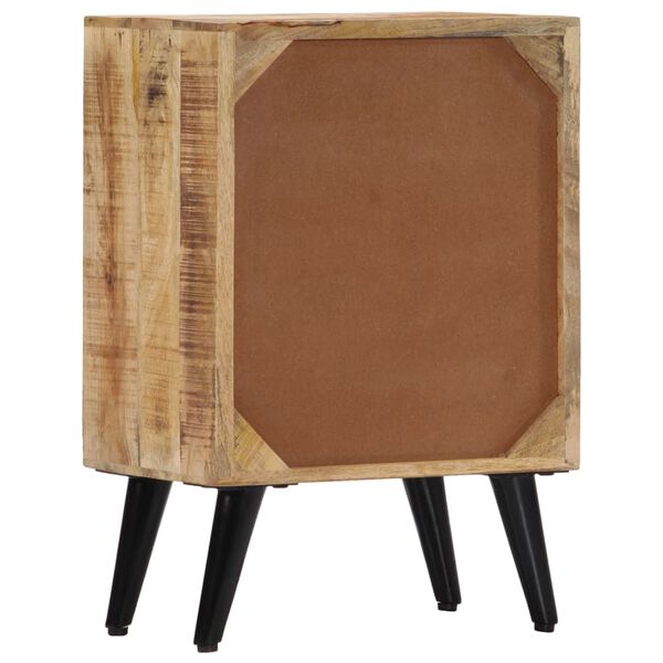 vidaXL Bedside Cabinet 40x30x60 cm Solid Mango Wood