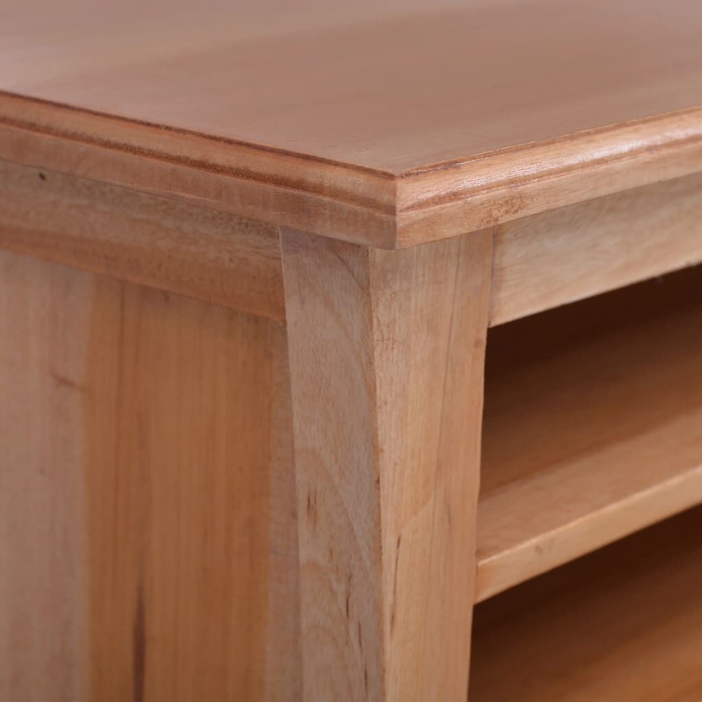 vidaXL TV Cabinet 100x30x45 cm Solid Mahogany Wood