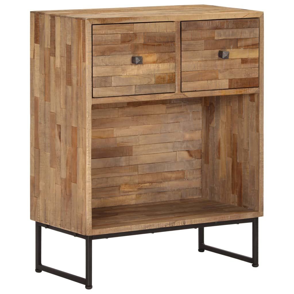 vidaXL Sideboard Reclaimed Teak Wood 60x30x75 cm