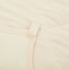 vidaXL Weighted Blanket Light Cream 220x230 cm King 15 kg Fabric