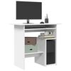 vidaXL Desk White 80x45x74 cm Engineered Wood