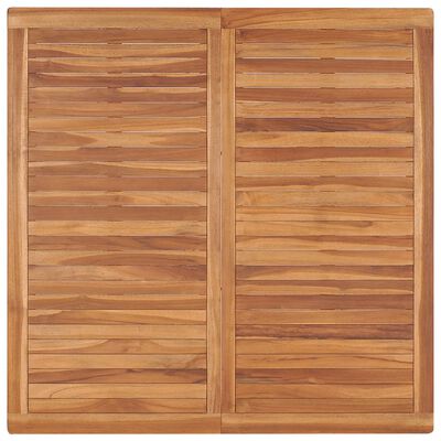 vidaXL 5 Piece Garden Dining Set Solid Teak Wood