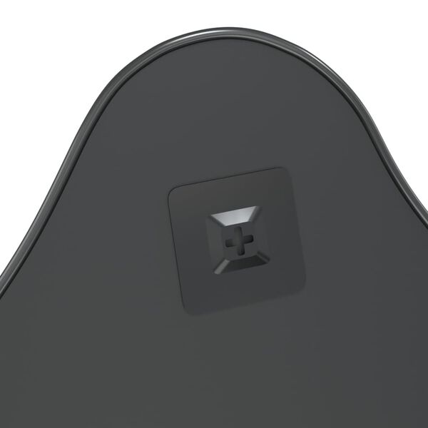 vidaXL Wall Mirror Black 60x50 cm