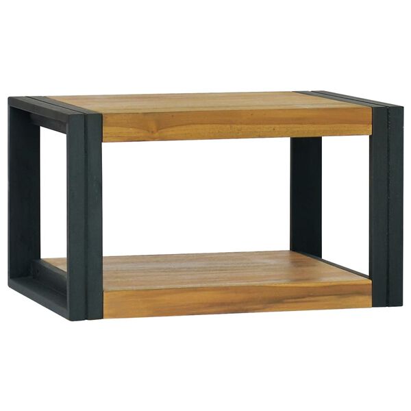 vidaXL Bathroom Cabinet 60x45x35 cm Solid Wood Teak