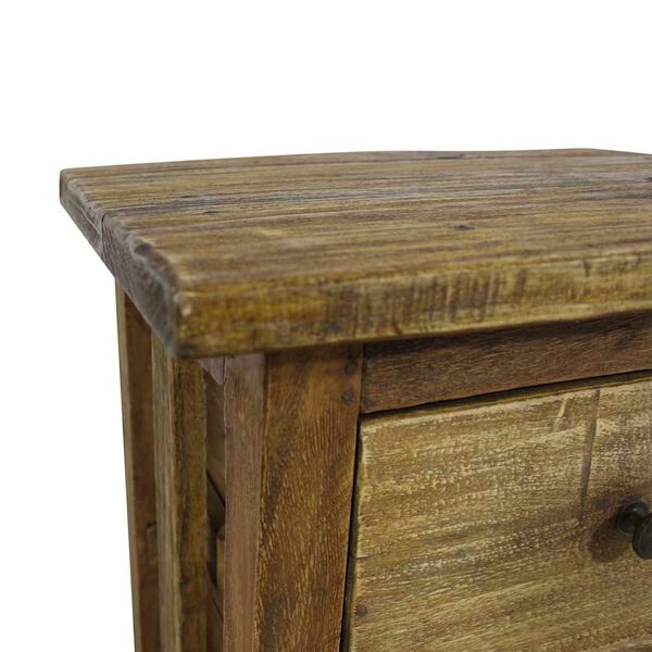 vidaXL Nightstand Solid Mahogany Wood 40x30x51 cm