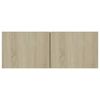 vidaXL TV Cabinets 4 pcs Sonoma Oak 80x30x30 cm Engineered Wood