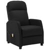 vidaXL Electric Massage Chair Black Faux Leather