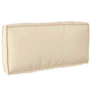 vidaXL Cushion Beige 80 x 40 x 12 cm Oxford Fabric