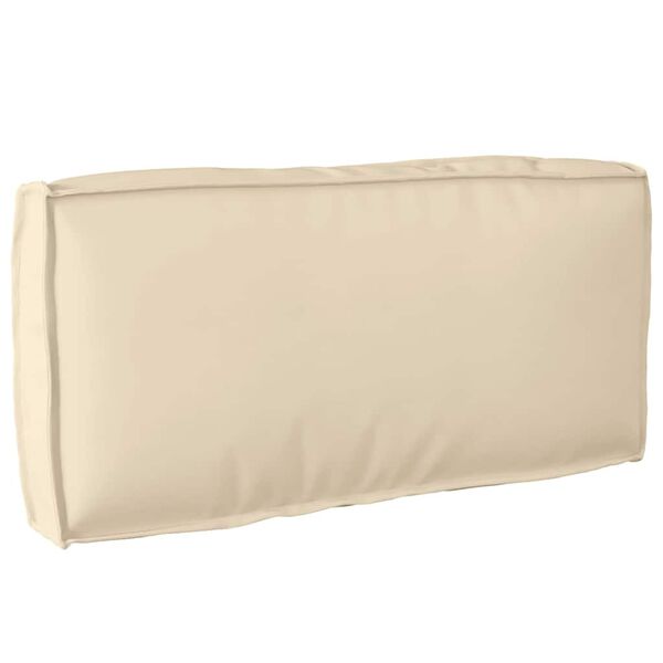 vidaXL Cushion Beige 80 x 40 x 12 cm Oxford Fabric