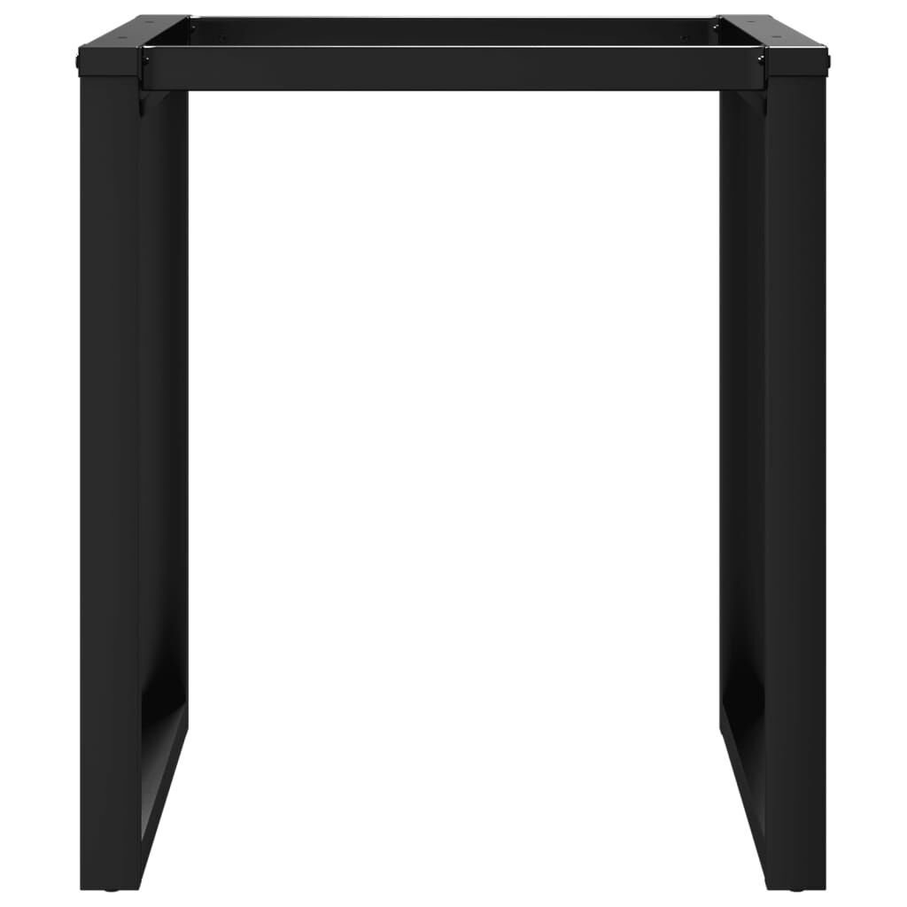 vidaXL Dining Table Legs O-Frame 70x70x73 cm Steel